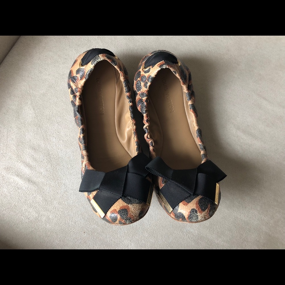 Authentic Louis Vuitton x Stephen Sprouse flats 39